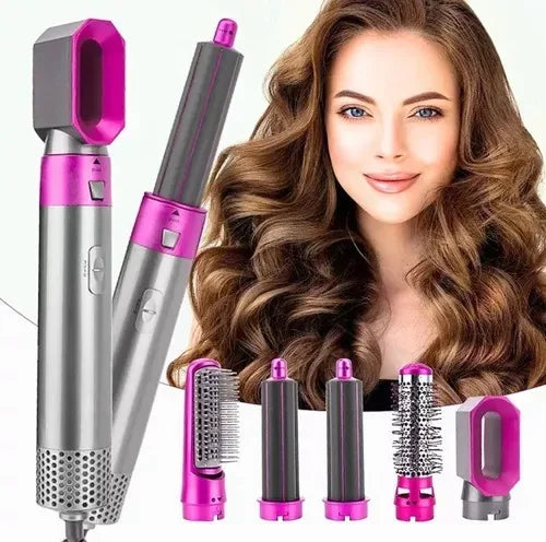 5 in 1 Hair Dryer Kit [models and curls]