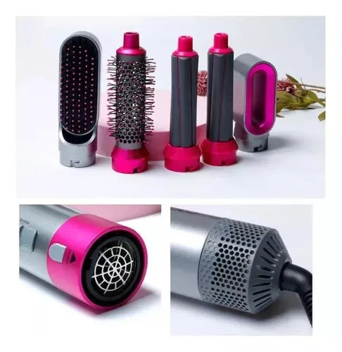 5 in 1 Hair Dryer Kit [models and curls]