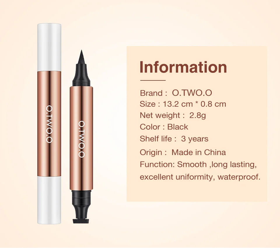 Eyeliner 2 in 1 [pen and stamp]