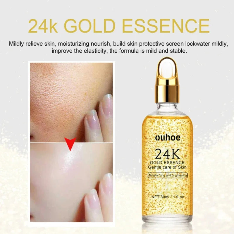 Gold moisturizing serum [anti-wrinkle and anti-aging]