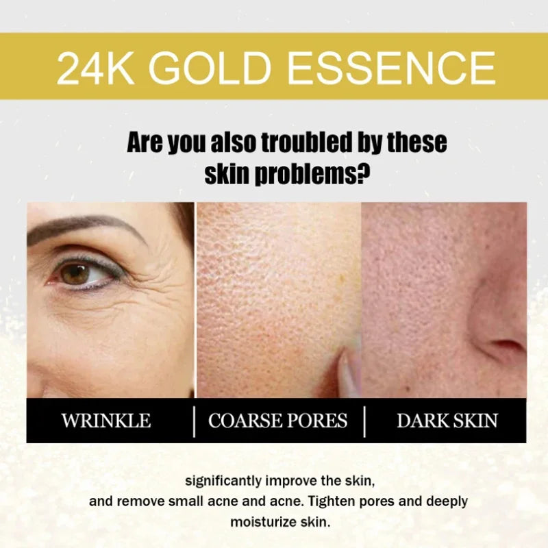 Gold moisturizing serum [anti-wrinkle and anti-aging]