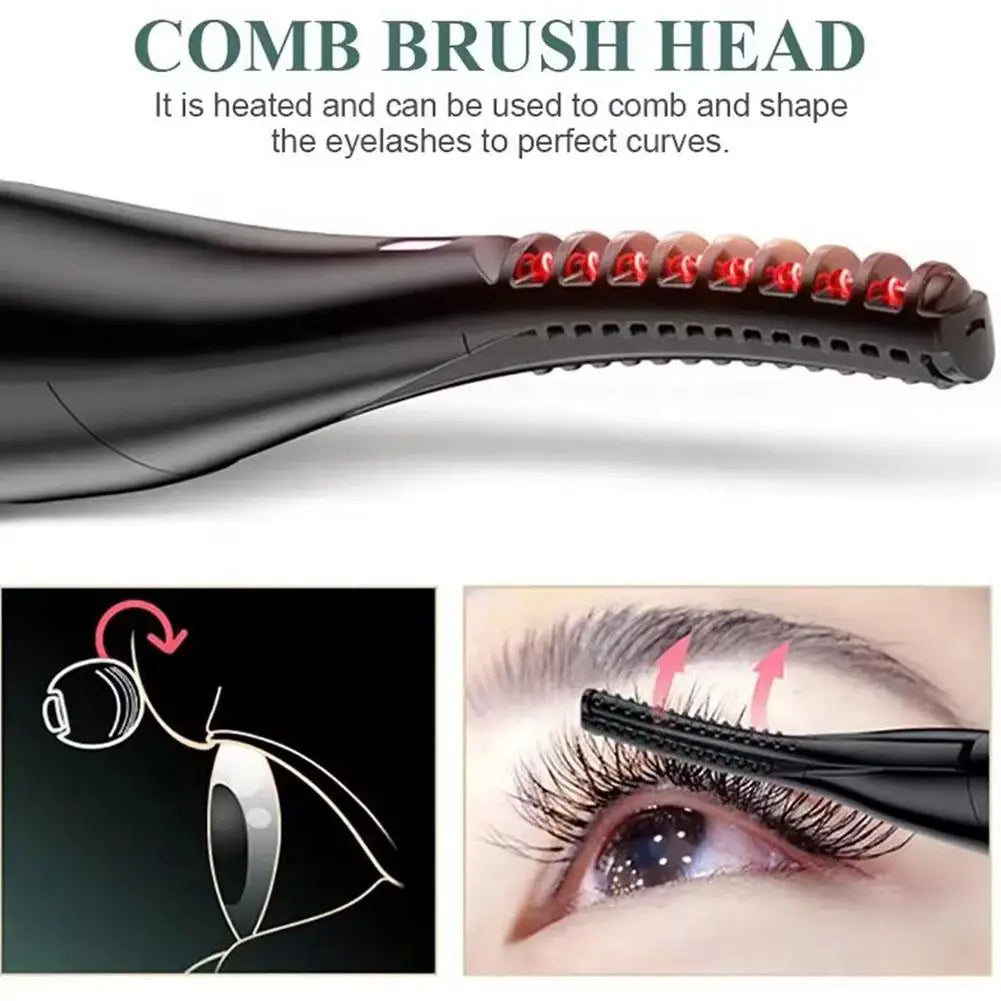 Mini Flat Iron for eyelashes [giant and curved eyelashes in seconds]