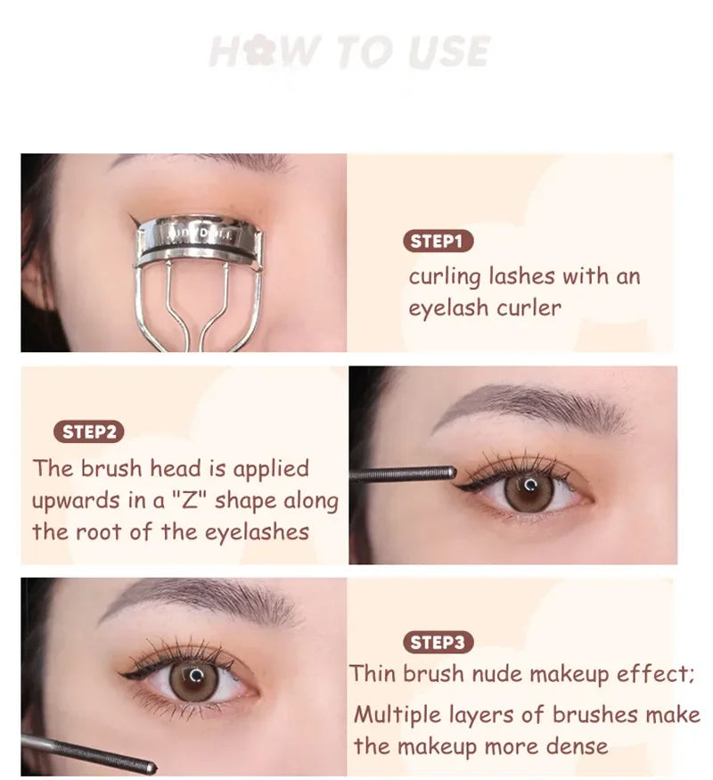 Eyelash extension mascara [giant eyelashes]