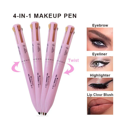 4 in 1 pen [Blush. Lipstick, highlighter and eyebrow pencil]