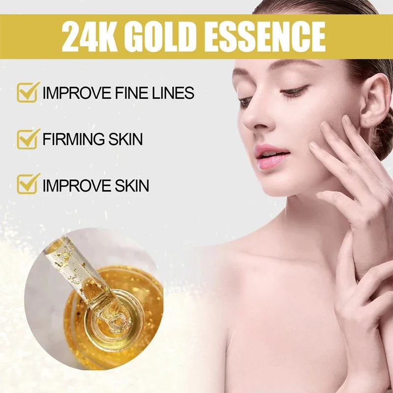 Gold moisturizing serum [anti-wrinkle and anti-aging]