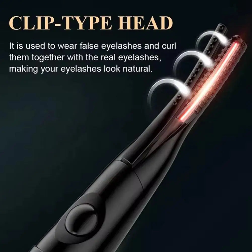 Mini Flat Iron for eyelashes [giant and curved eyelashes in seconds]